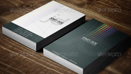 biglietto da visita arcobaleno 3