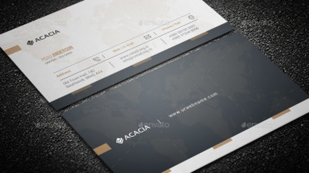 biglietto da visita internazionale 2