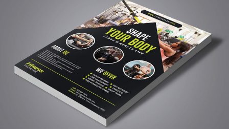fitness flyer