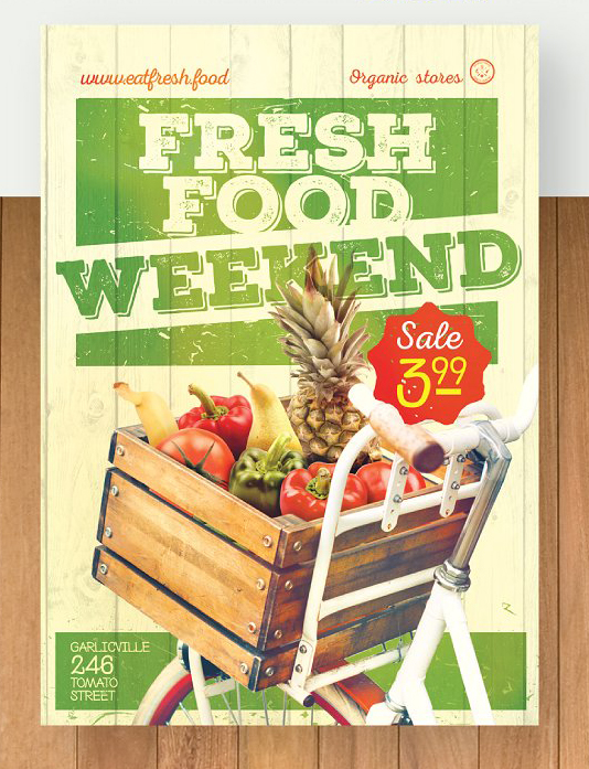 organic-food-poster-flyer-