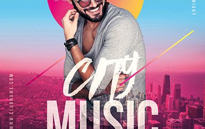 flyer per serata musicale