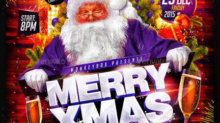 Volantino evento festività natalizie capodanno