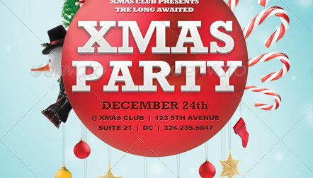 Volantino evento festività natalizie capodanno