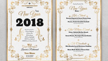 Menù per cena pranzo natale capodanno festività