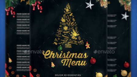 Menù natalizio per ristoranti