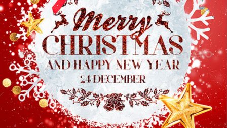 Volantino evento festività natalizie capodanno