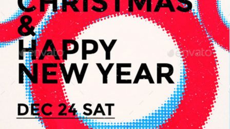 Volantino evento festività natalizie capodanno