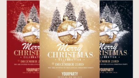 Volantino evento festività natalizie capodanno