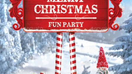 Volantino evento festività natalizie capodanno