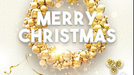 Volantino evento festività natalizie capodanno