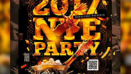 Volantino evento festività natalizie capodanno