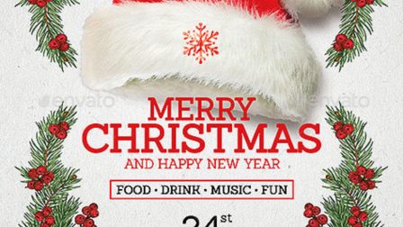 Volantino evento festività natalizie capodanno