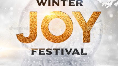 1Volantino per evento natale capodanno