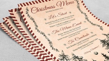 Menù per cena pranzo natale capodanno festività