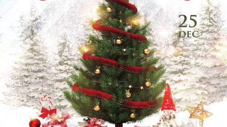 Volantino evento festività natalizie capodanno