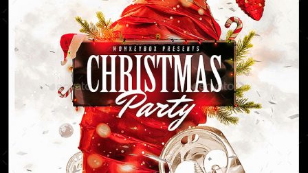 Volantino evento festività natalizie capodanno