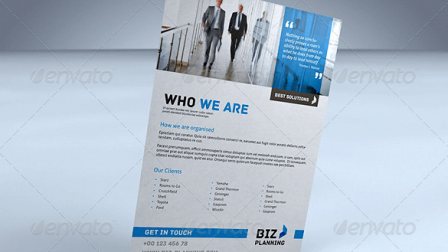 Flyer aziendale stile minimale-3