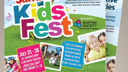 Volantino campo estivo bambini-1