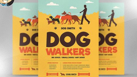 Volantino dog sitter-1