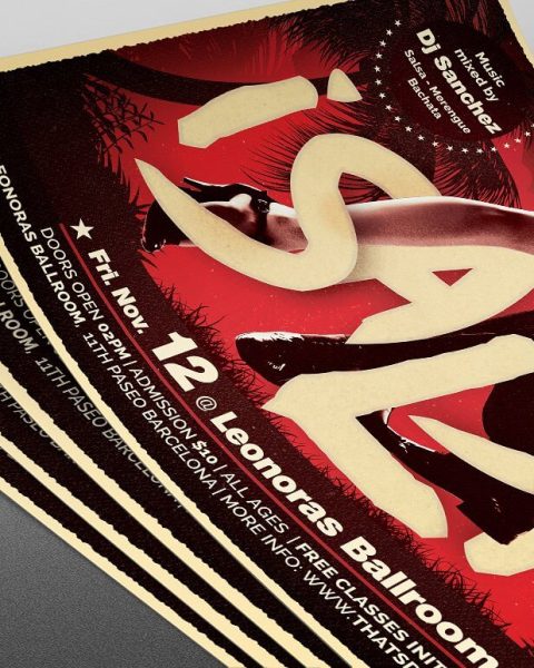 Volantino evento scuola di ballo salsa-2