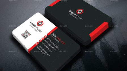 Biglietto da visita semplice moderno multiuso