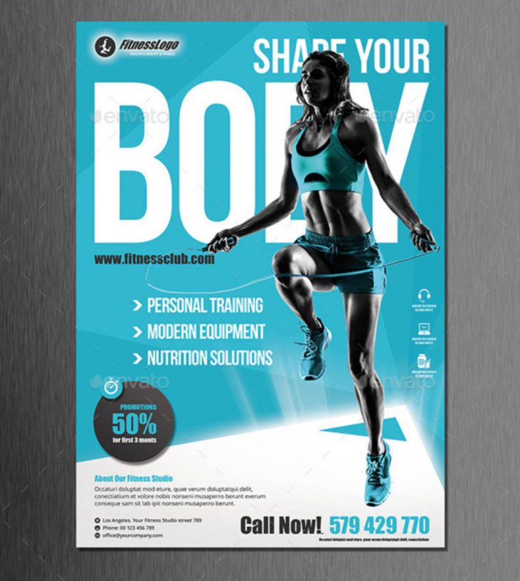 Volantino moderno per fitness-3