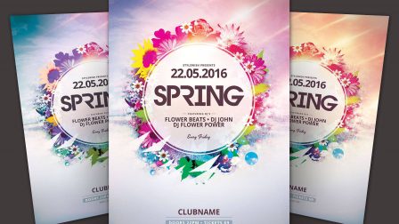 Festa di primavera motivo floreale 2