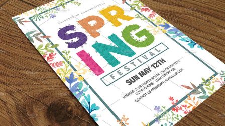 Volantino per l’evento di primavera 2