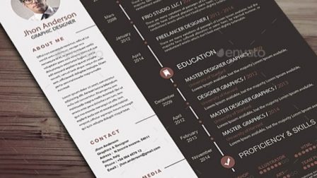 Modello curriculum
