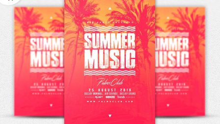 Volantino party summer music