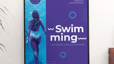 Volantino lezioni di nuoto