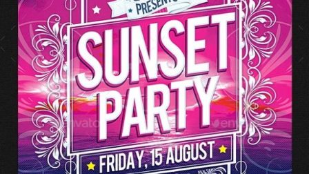 Flyer summer time party V3