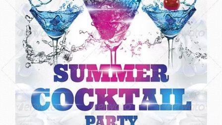 Flyer summer time party V8