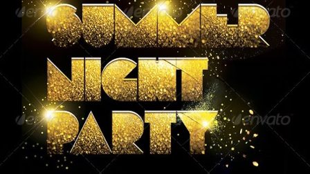 Flyer summer time party V9