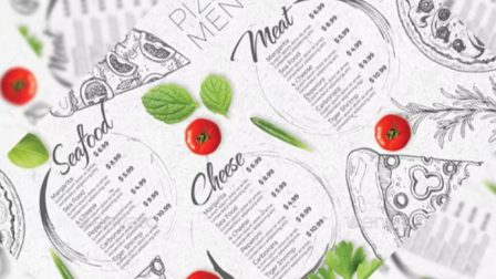 Menù per pub pizzeria ristorante 17