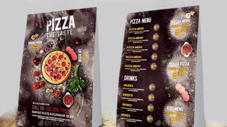 Menù per pub pizzeria ristorante 18