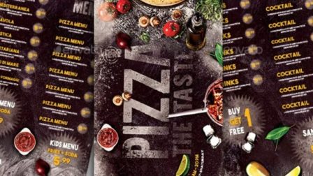 Menù per pub pizzeria ristorante 19