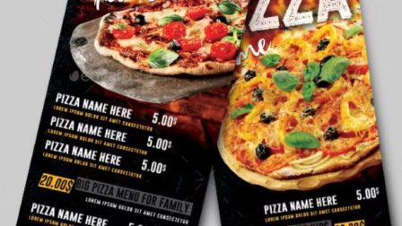 Menù per pub pizzeria ristorante 20