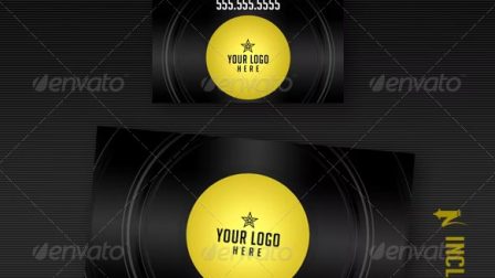 biglietto da visita musicista dj audio 14