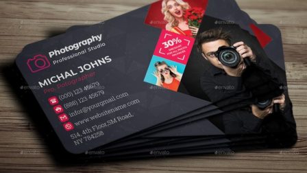 Biglietto da visita per fotografi-V4