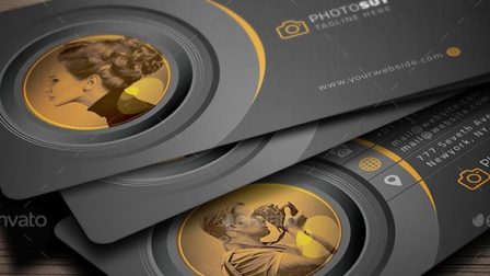 Biglietto da visita per fotografi-V8