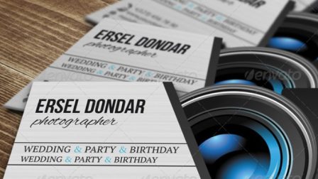 Biglietto da visita per fotografi-V9